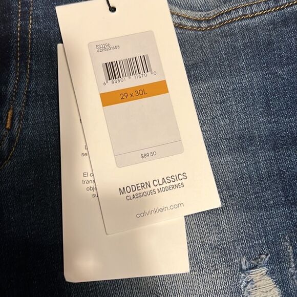 Calvin Klein Skinny Ankle Jean. Size 29 - Picture 5 of 8